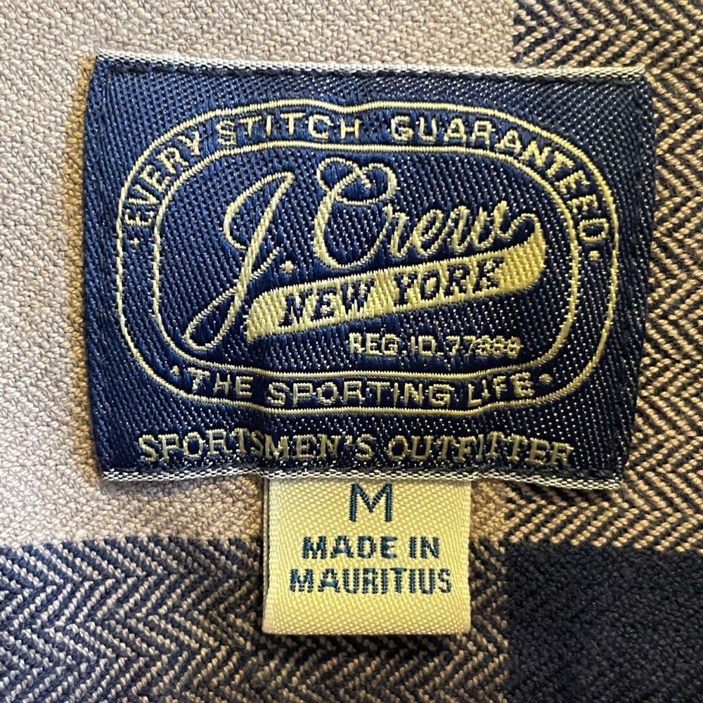 J.Crew button down flannel - Picture 2 of 3